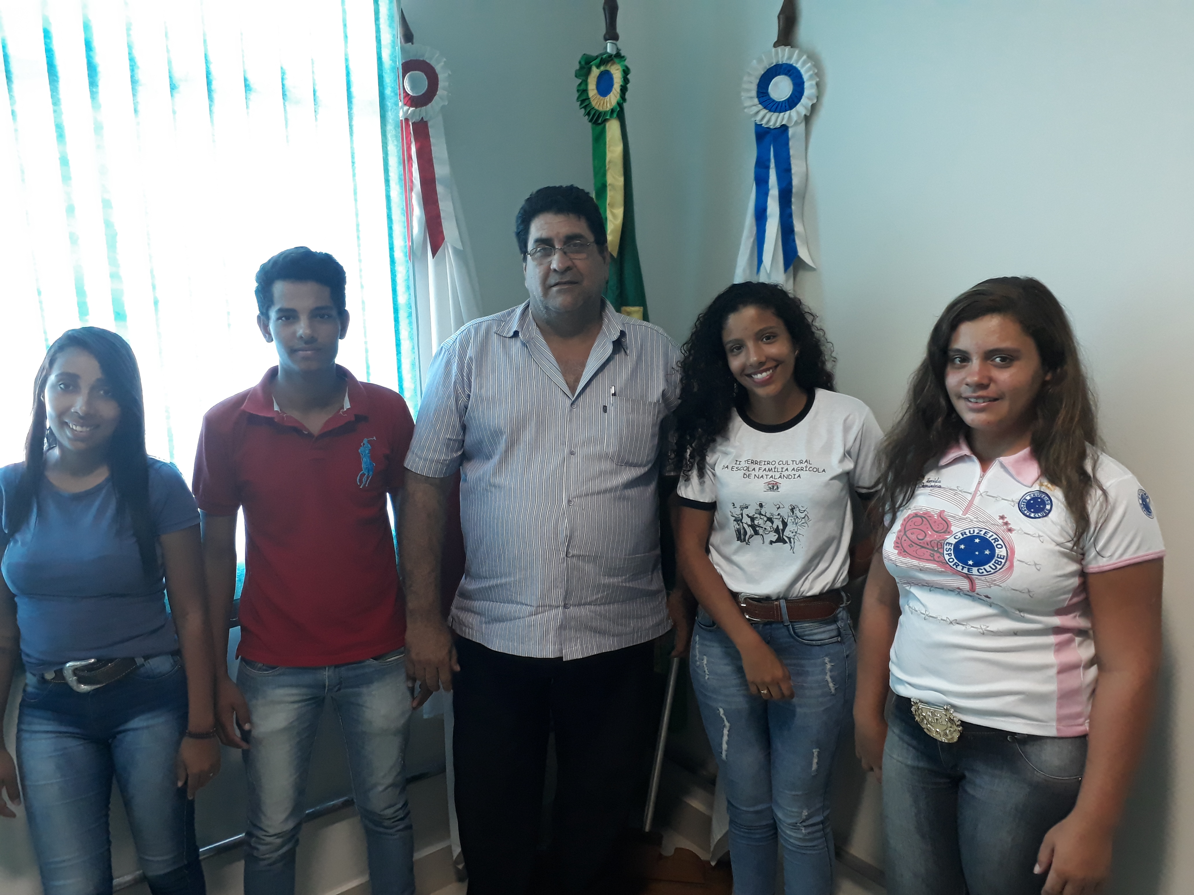 Alunos da Escola Família Agrícola de Natalândia solicitam apoio da Câmara Municipal de João Pinheiro