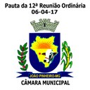 Confira a Pauta da 12ª Reunião Ordinária da Câmara Municipal de João Pinheiro