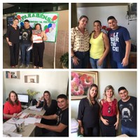 Equipe do Parlamento Jovem de João Pinheiro visita escolas participantes de 2018