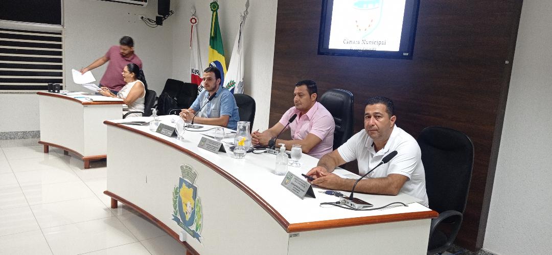 Resumo da 1ª Reunião Ordinária da Terceira  Sessão Legislativa, Legislatura 2021/2024 realizada no dia 06 de fevereiro de 2023 às 18:00 horas.